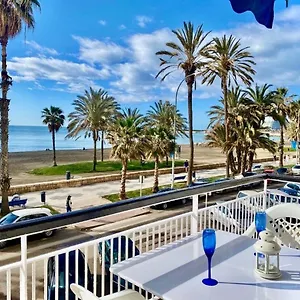  Lägenhet Malagasuite Front Beach Malagueta